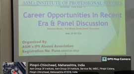 Career Counselling at ASM IPS Campus