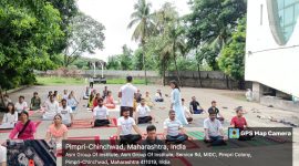 International Yoga Day at IPS Campus