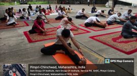 International Yoga Day at IPS Campus