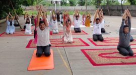 International Yoga Day at IPS Campus