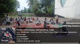 International Yoga Day at IPS Campus